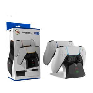 JYS PS5 Controller Dual USB Charger with DC Adapter & LED Indicator - Open Sealed  for sale in Egypt from Games2Egypt
