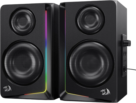 Redragon GS812 Wireless RGB Wooden PC Gaming Speaker