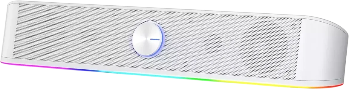 Redragon GS560 ADIEMUS RGB PC Soundbar - White -  for sale in Egypt from Games2Egypt