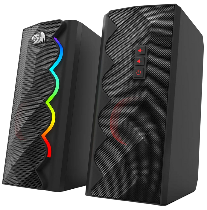 Redragon GS522 Cipher Stereo PC RGB Gaming Speaker - Black  for sale in Egypt from Games2Egypt