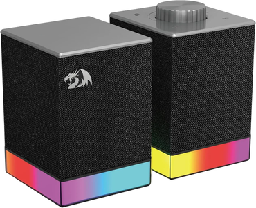 Redragon GS517 Glyph Wireless RGB Stereo PC Gaming Speaker -  for sale in Egypt from Games2Egypt
