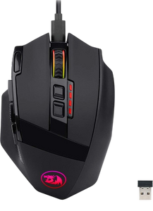 Redragon Sniper Pro M801P RGB Dual mode Gaming Mouse - Black  for sale in Egypt from Games2Egypt