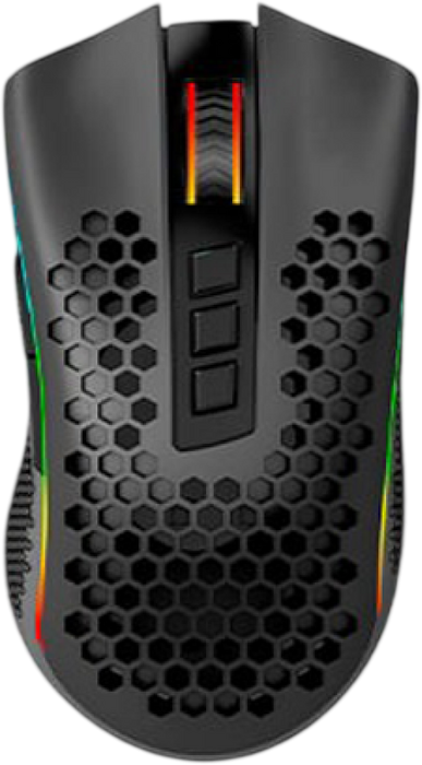 Redragon M808-KS STORM PRO RGB Dual mode Gaming Mouse - Black  for sale in Egypt from Games2Egypt