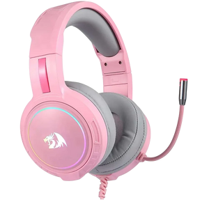 Redragon H270 Mento Wired RGB Gaming Headphone - Pink  for sale in Egypt from Games2Egypt