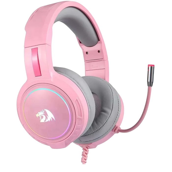 Redragon H270 Mento Wired RGB Gaming Headphone - Pink  for sale in Egypt from Games2Egypt