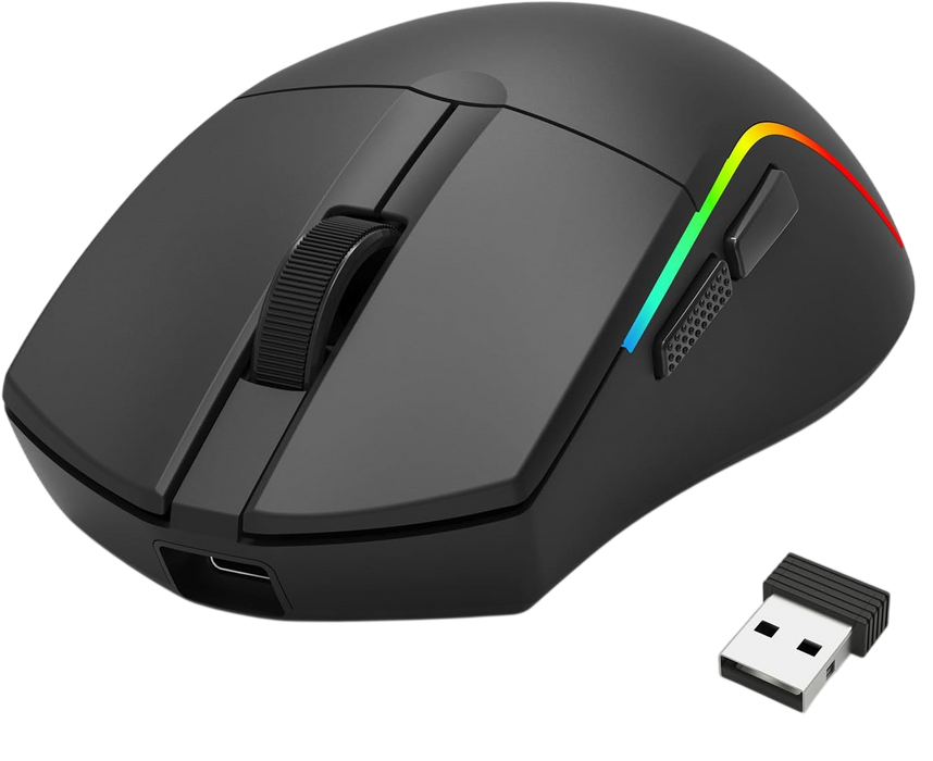 Redragon M816-STD RGB Wireless Gaming Mouse - Black  for sale in Egypt from Games2Egypt