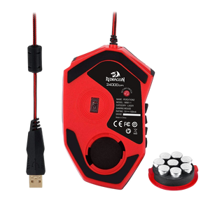 Redragon M901-1 Perdition 3 RGB Wired Gaming Mouse - Black  for sale in Egypt from Games2Egypt