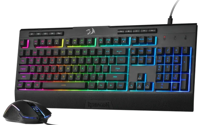 Redragon S151 Membrane Wired RGB Gaming Keyboard & Mouse Combo