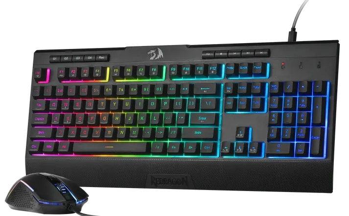Redragon S151 Membrane Wired RGB Gaming Keyboard & Mouse Combo  for sale in Egypt from Games2Egypt