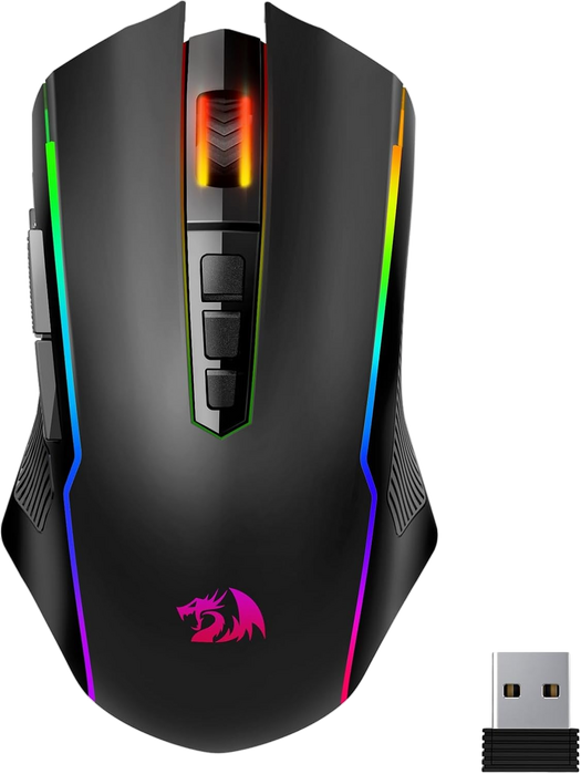 Redragon M914 RGB Tri Mode Gaming Mouse - Black  for sale in Egypt from Games2Egypt