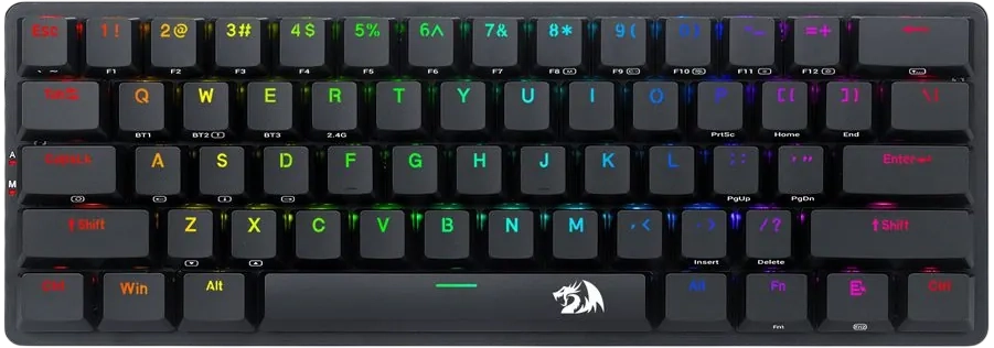 Redragon K615P-KBS Elise Pro Low Profile Mechanical Tri-Mode Wireless RGB Gaming Keyboard  for sale in Egypt from Games2Egypt