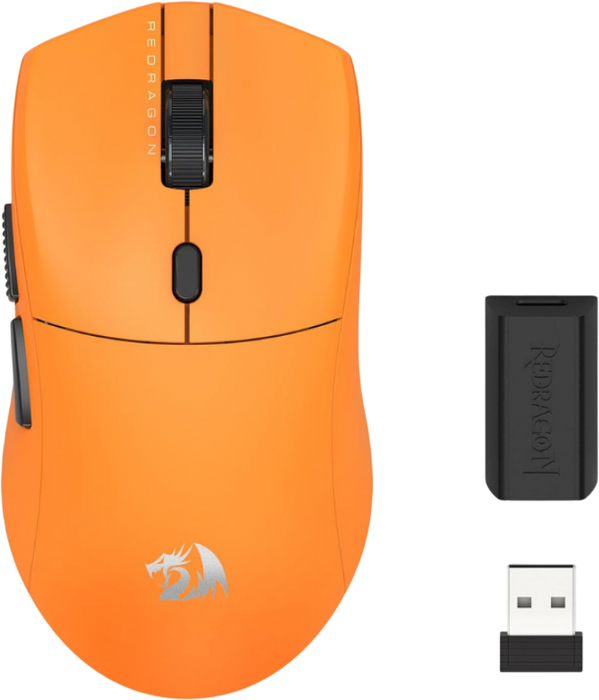 Redragon M919OB-ULT Sparda Ultra Tri Mode Gaming Mouse - Orange  for sale in Egypt from Games2Egypt