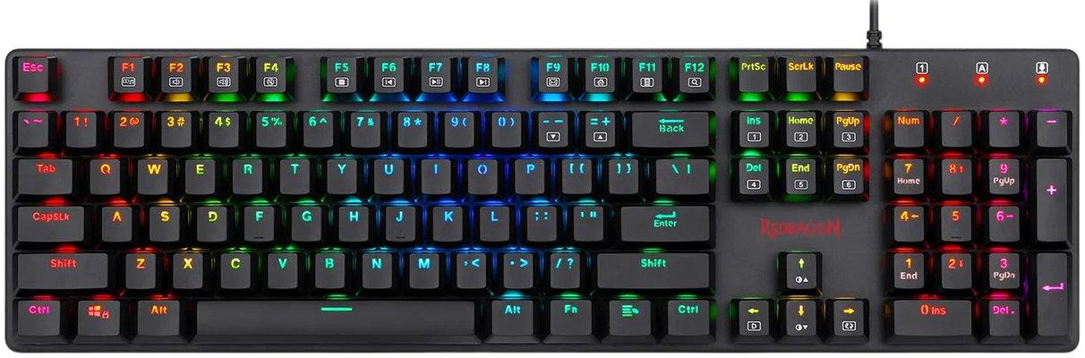 Redragon K589 Shrapnel Pro Low Profile Mechanical Wired RGB Gaming Keyboard