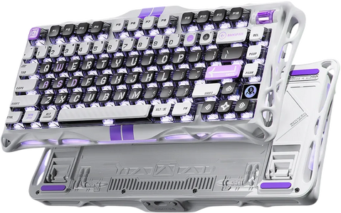 GravaStar Mercury V75 HE 75% Hall Effect Magnetic Switch Gaming Keyboard - Mecha Gray