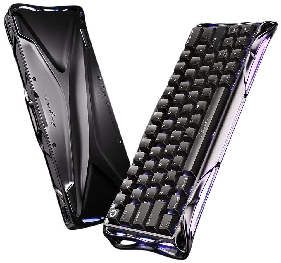 GravaStar Mercury V60 Pro 60% Hall Effect Magnetic Switch Gaming Keyboard - GunMetal