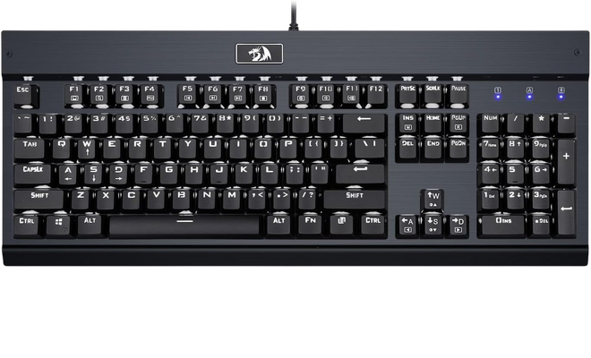 Redragon KG010-KN Wired Mechanical Gaming Keyboard Brown Switch - Black