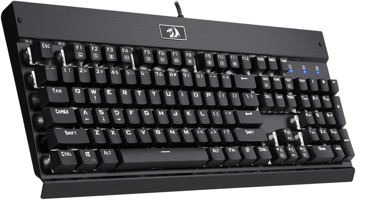  Redragon KG010-KN Wired Mechanical Gaming Keyboard Brown Switch - Black  for sale in Egypt from Games2Egypt