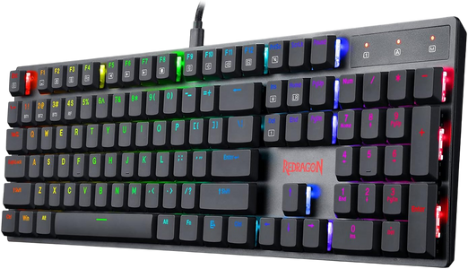 Redragon K535 RGB Mechanical Wired Gaming Keyboard Blue Switch - Black  for sale in Egypt from Games2Egypt
