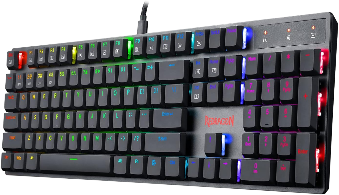Redragon K535 RGB Mechanical Wired Gaming Keyboard Blue Switch - Black – image 4