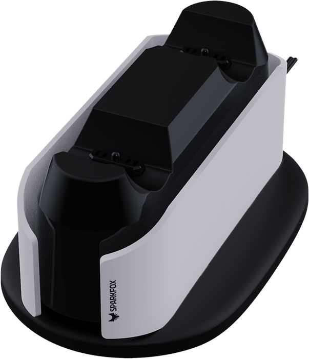 SPARKFOX Dual Charge Dock For PS5 Dualsense - Open Sealed  for sale in Egypt from Games2Egypt