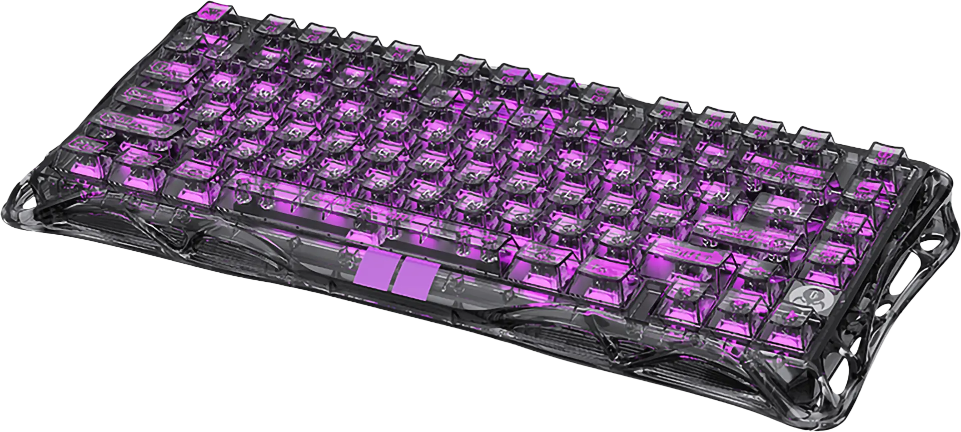 GravaStar Mercury V75 Lite 75% Hall Effect Magnetic  Switch Gaming Keyboard - Transparent Black – image 6