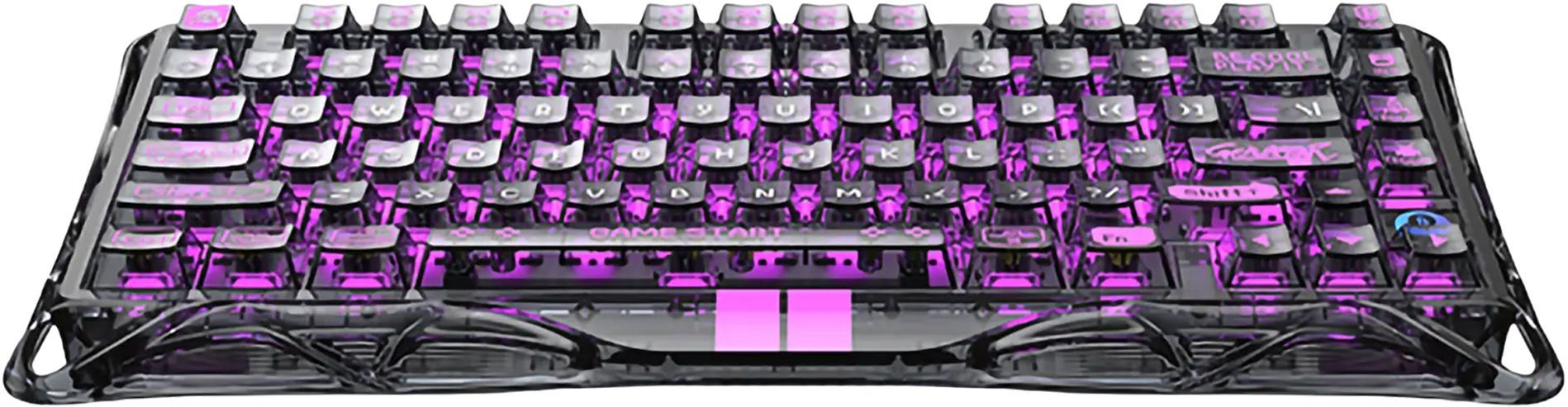 GravaStar Mercury V75 Lite 75% Hall Effect Magnetic  Switch Gaming Keyboard - Transparent Black  for sale in Egypt from Games2Egypt
