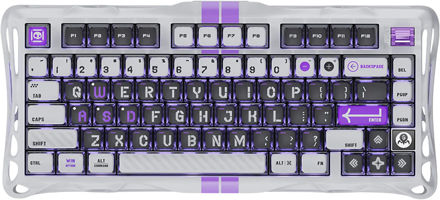 GravaStar Mercury V75 HE 75% Hall Effect Magnetic Switch Gaming Keyboard - Mecha Gray  for sale in Egypt from Games2Egypt