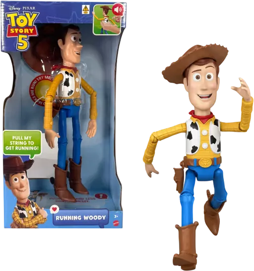 Disney Toy Story Running Woody 50+ Sounds 12