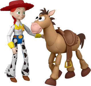 Disney Toy Story Jessie & Bullseye Playscale 7