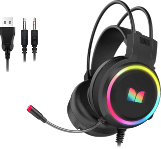 Monster G902 Wired RGB Gaming Headset - Black - Open Sealed
