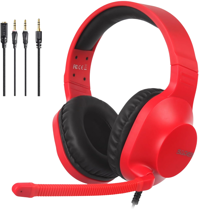 SADES Spirits SA-721 Wired Gaming Headphone - Red - Open Sealed  for sale in Egypt from Games2Egypt