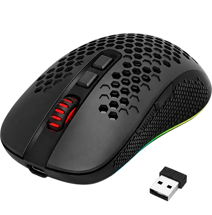 Redragon M694 HANA Tri Mode Wireless Gaming Mouse - Black  for sale in Egypt from Games2Egypt
