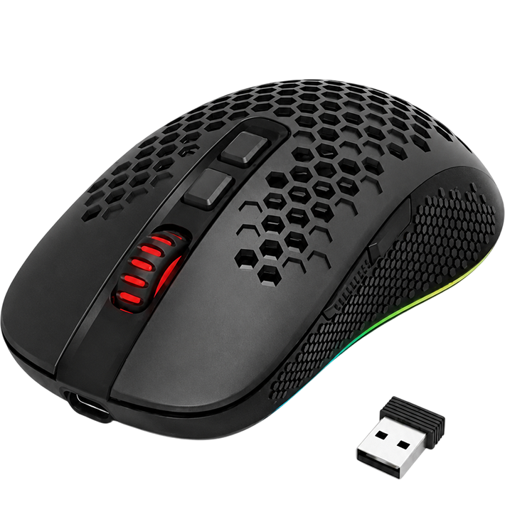 Redragon M694 HANA Tri Mode Wireless Gaming Mouse - Black – image 2