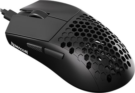Redragon M617-LIT Honeycomb Bloodhound Wired Gaming Mouse - Black  for sale in Egypt from Games2Egypt