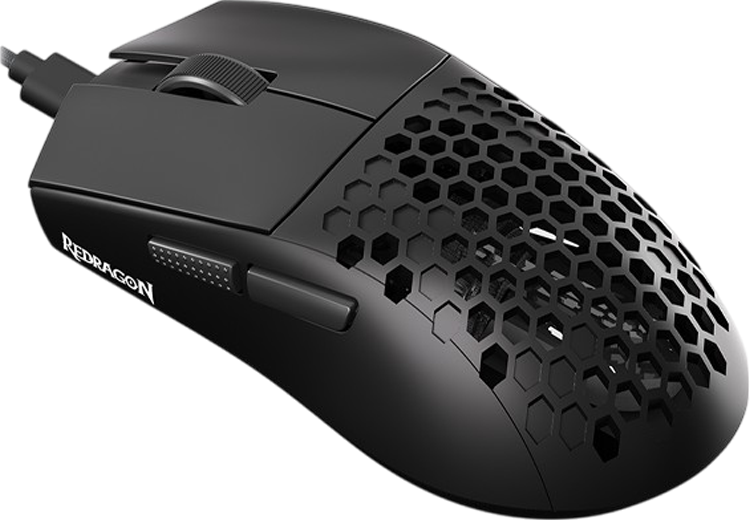 Redragon M617-LIT Honeycomb Bloodhound Wired Gaming Mouse - Black  for sale in Egypt from Games2Egypt