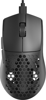 Redragon M617-LIT Honeycomb Bloodhound Wired Gaming Mouse - Black