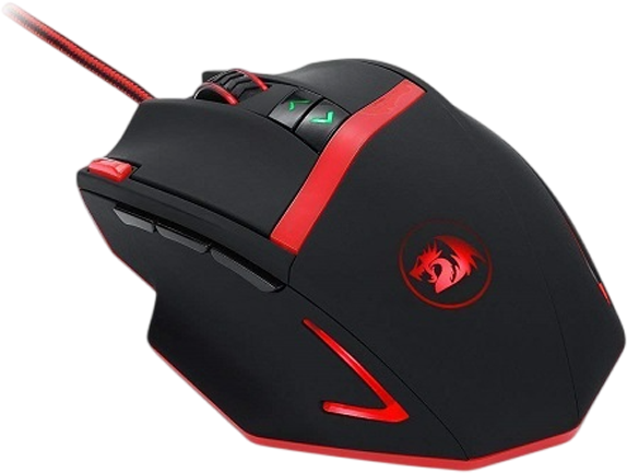 Redragon M801 Mammoth Laser Wired Gaming Mouse - Black  for sale in Egypt from Games2Egypt
