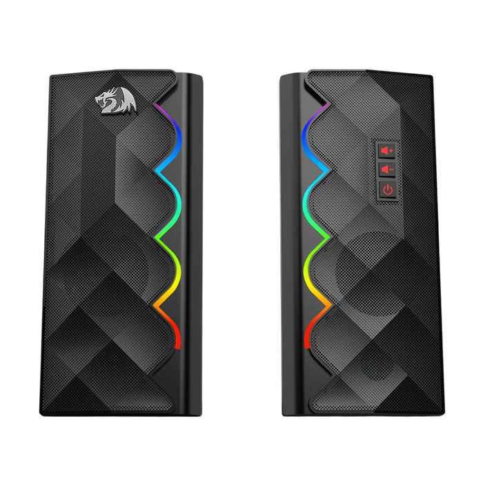 Redragon GS522 Cipher Stereo PC RGB Gaming Speaker - Black  for sale in Egypt from Games2Egypt