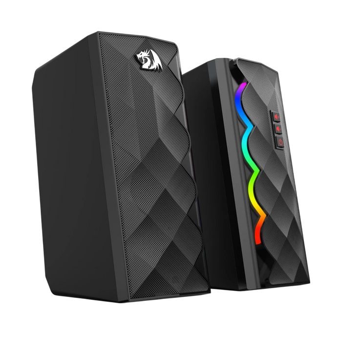 Redragon GS522 Cipher Stereo PC RGB Gaming Speaker - Black  for sale in Egypt from Games2Egypt
