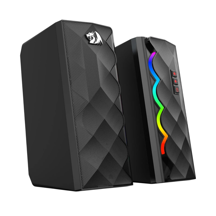 Redragon GS522 Cipher Stereo PC RGB Gaming Speaker - Black – image 3