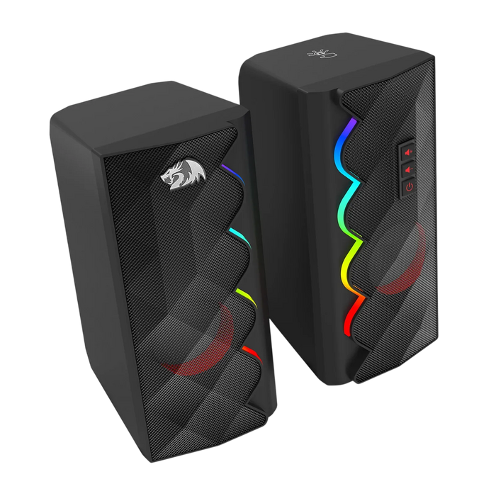 Redragon GS522 Cipher Stereo PC RGB Gaming Speaker - Black  for sale in Egypt from Games2Egypt