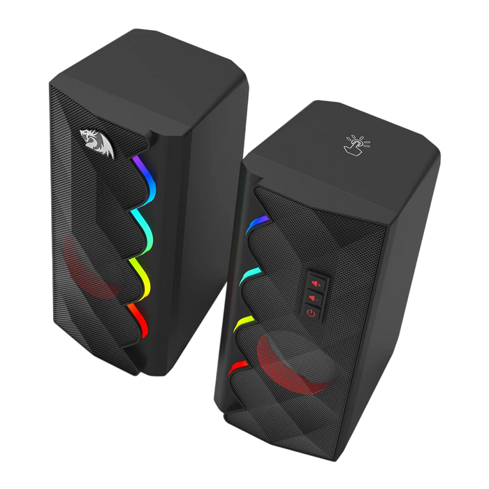 Redragon GS522 Cipher Stereo PC RGB Gaming Speaker - Black  for sale in Egypt from Games2Egypt