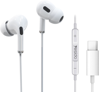 Yesido YH35 Type-C Plug Wired Earphone -  for sale in Egypt from Games2Egypt