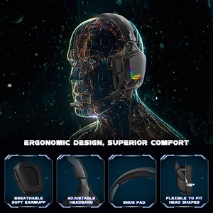Onikuma K20 Wired RGB Gaming Headphone - Black - Open Sealed  for sale in Egypt from Games2Egypt