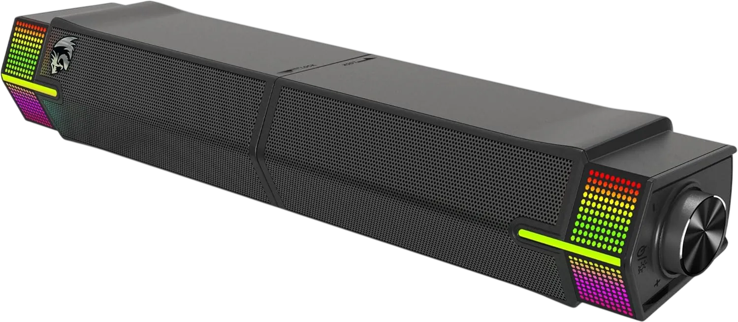 Redragon GS511 Yorick Wireless RGB PC Gaming Soundbar - Black  for sale in Egypt from Games2Egypt