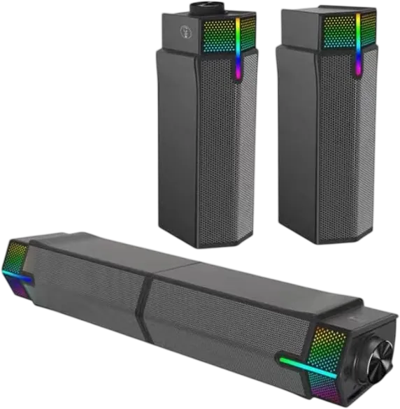 Redragon GS511 Yorick Wireless RGB PC Gaming Soundbar - Black  for sale in Egypt from Games2Egypt