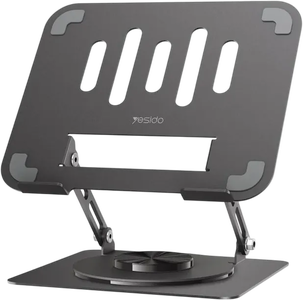 YESIDO LP08 Adjustable Laptop Stand 360° Rotating -  for sale in Egypt from Games2Egypt