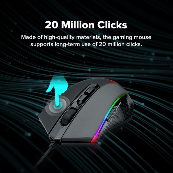 Redragon S113 Mechanical Wired Rainbow Gaming Keyboard & Mouse Combo  for sale in Egypt from Games2Egypt