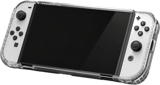 Pgtech GP-341 Silicone Clear Case For Nintendo Switch OLED - Transparent -  for sale in Egypt from Games2Egypt