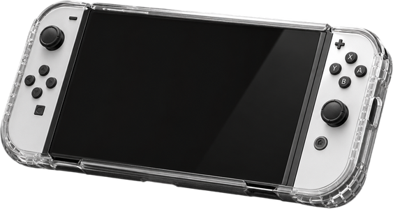 Pgtech GP-341 Silicone Clear Case For Nintendo Switch OLED - Transparent  for sale in Egypt from Games2Egypt